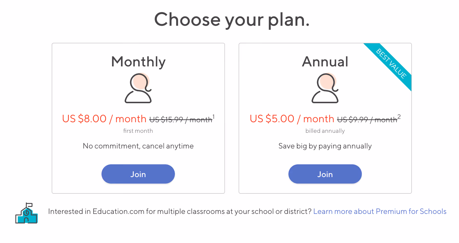 pricing for vocabulary generator