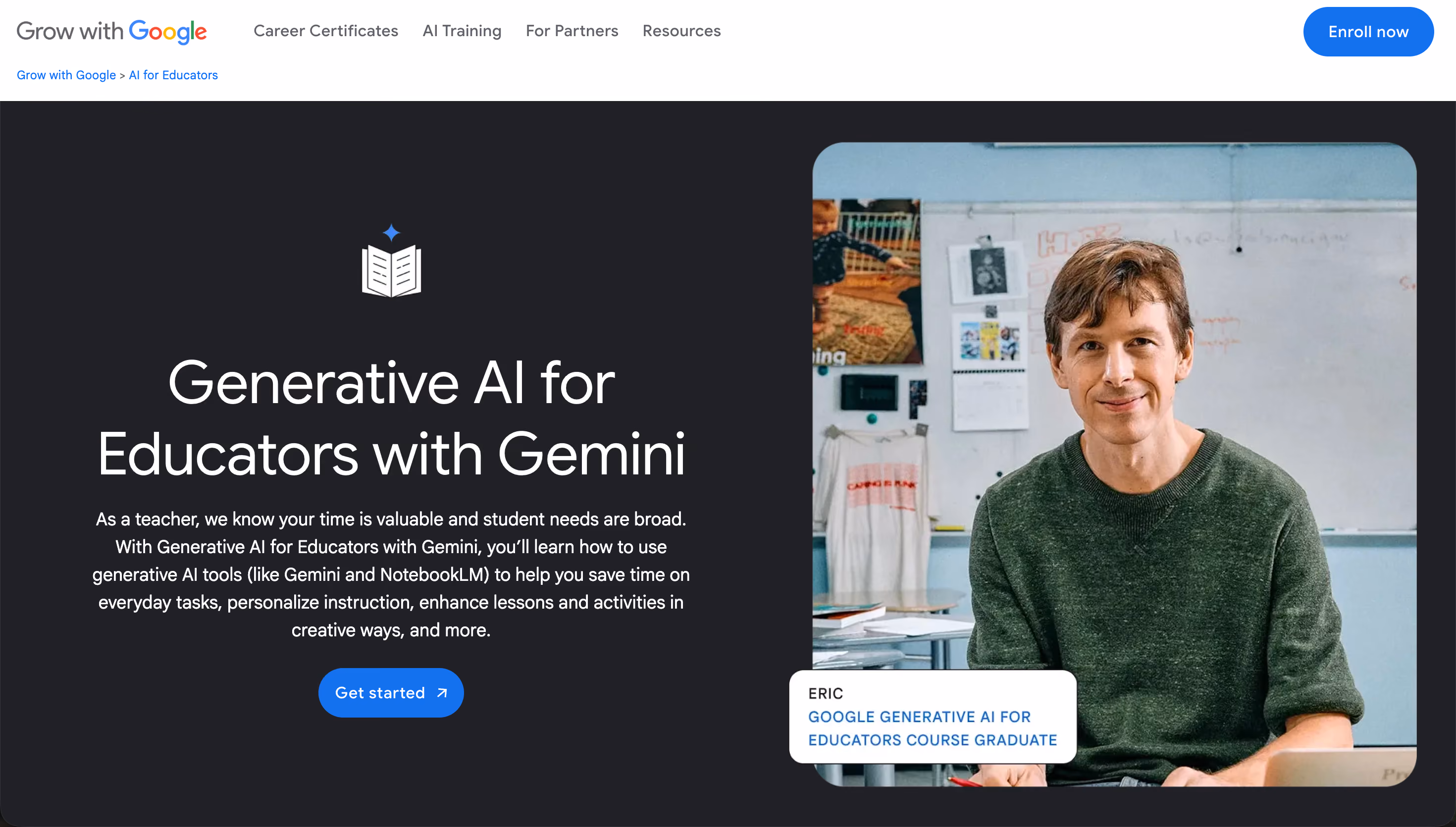Google: Generative AI for Educators (with Gemini)