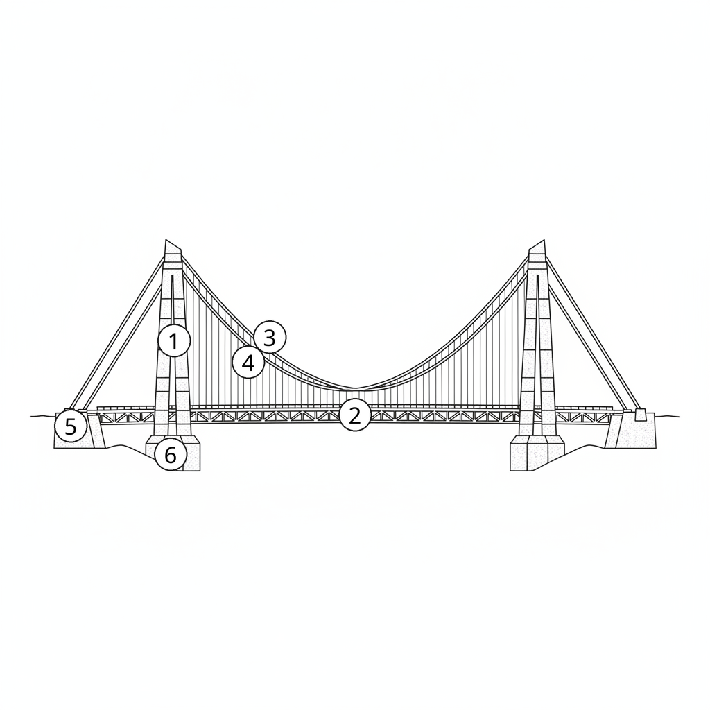 Bridge Engineering STEM Worksheet (with Answer Key & Diagrams)