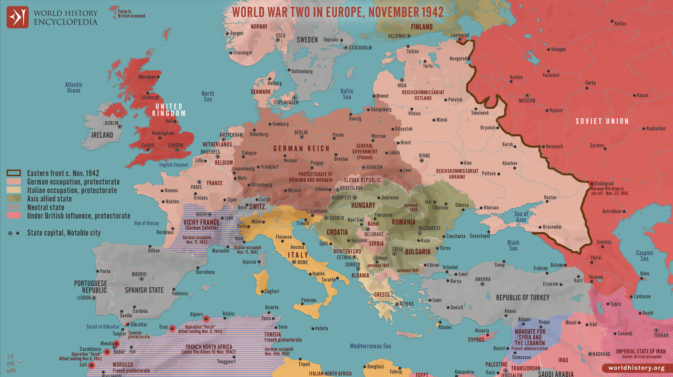 World War II Adaptive Reading Passage