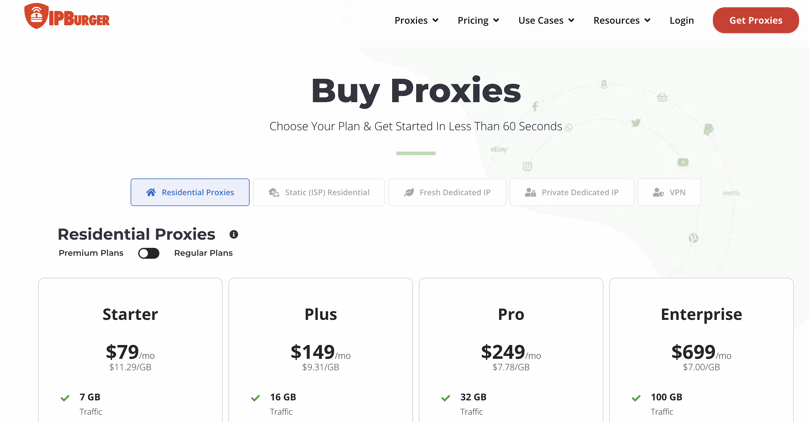 IPburger screenshot