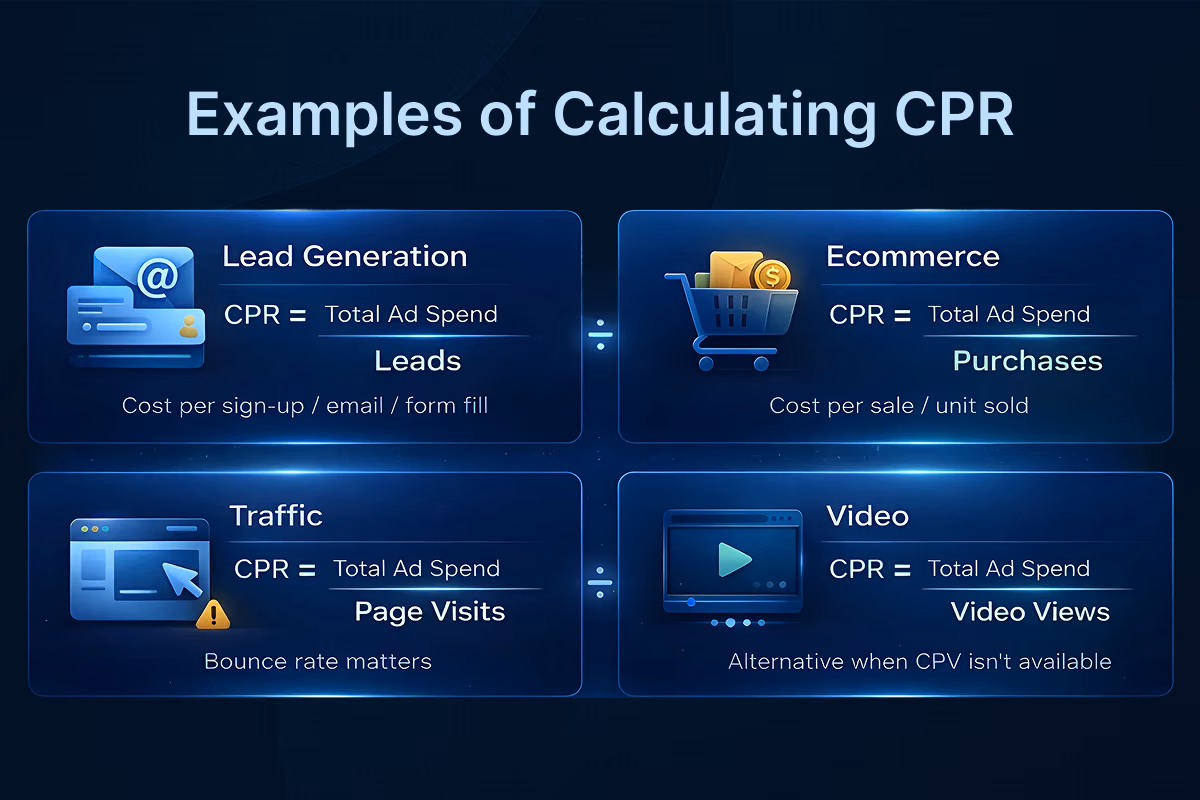 Examples of Calculating Cost Per Result