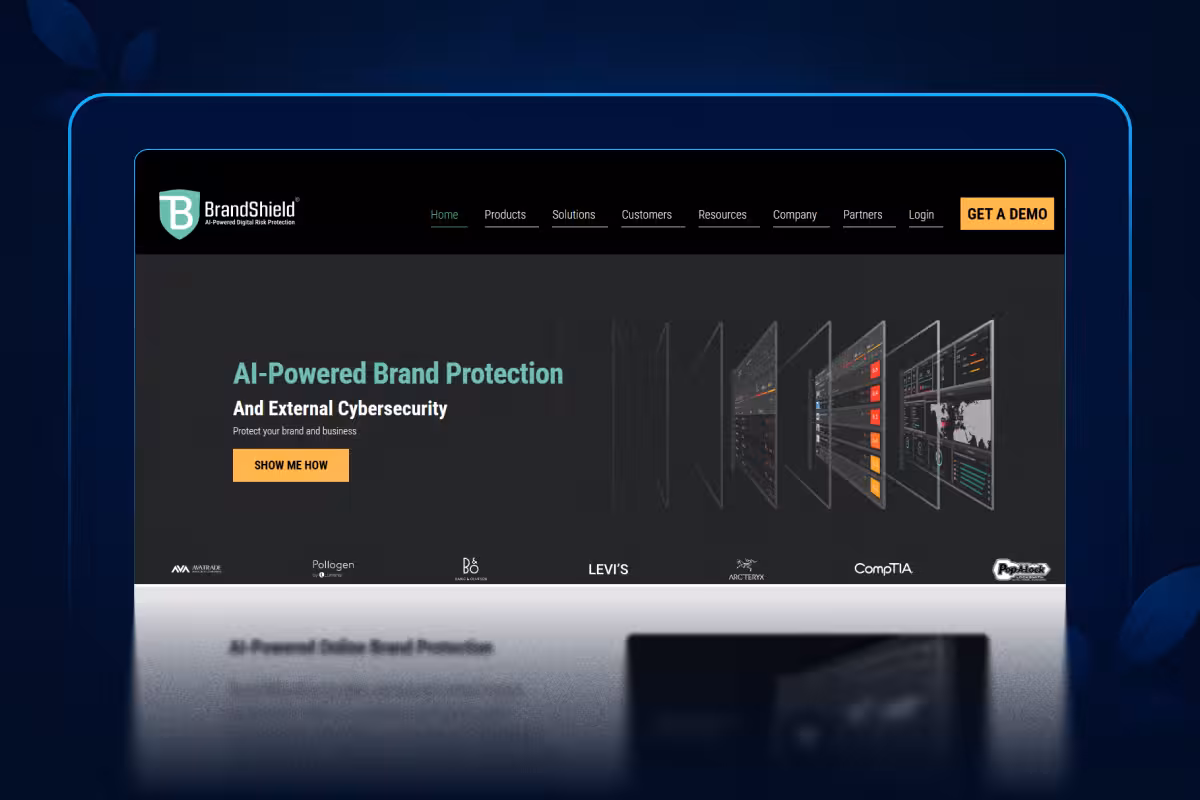 brandshield screenshot