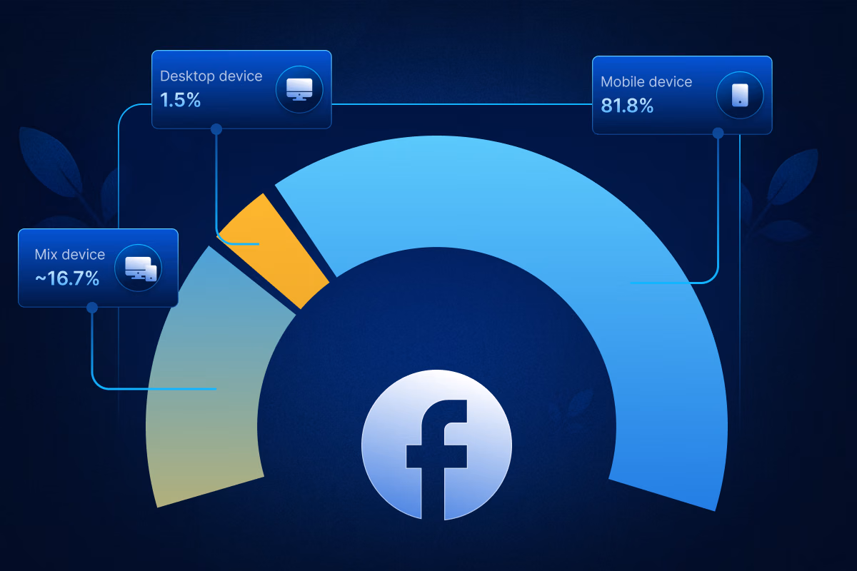 Facebook mobile vs. desktop users