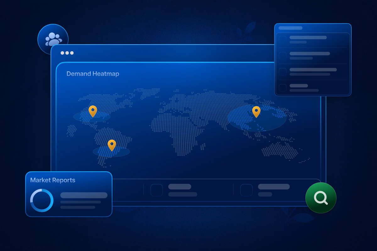  Research regional demand and behavior data