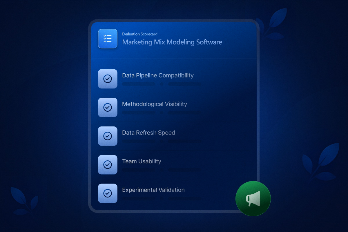 Choosing an Approach to Marketing Mix Modeling Software