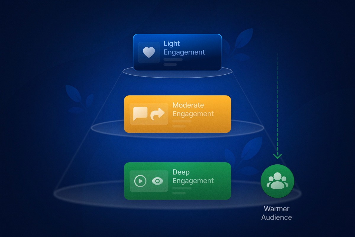 Segmenting Social Retargeting Audiences by Engagement Depth
