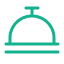 Si eres huésped en un hotel o Airbnb