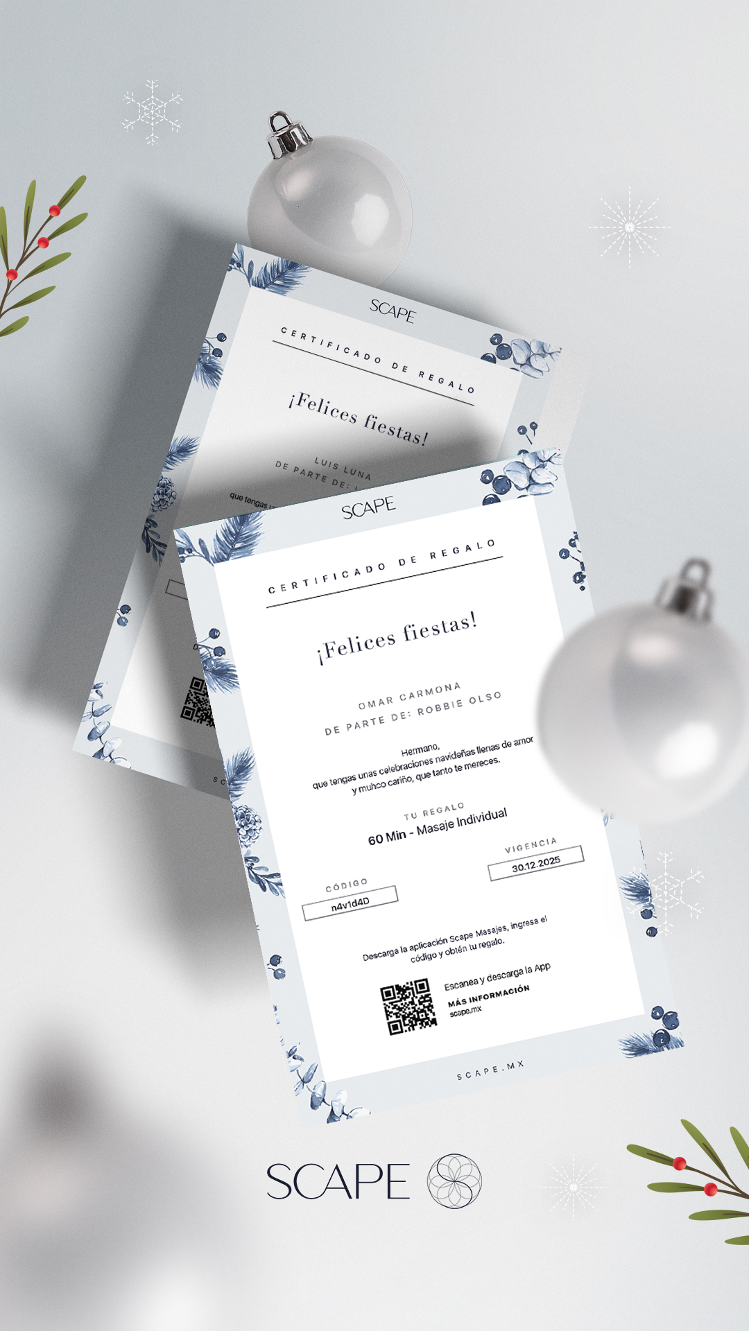 5 Experiencias para regalar(te) en Navidad