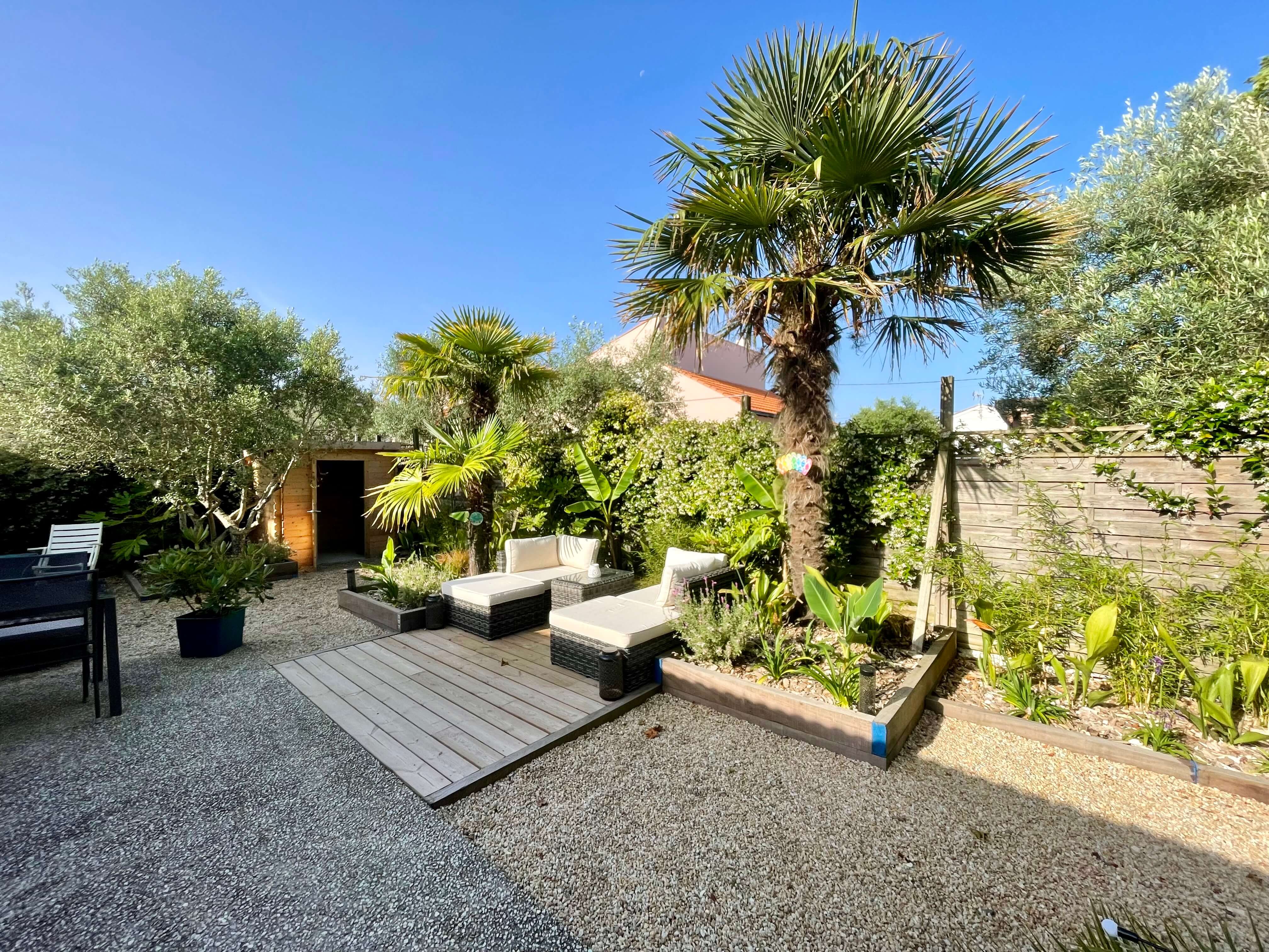 Escale tropicale à La Rochelle Terrasse