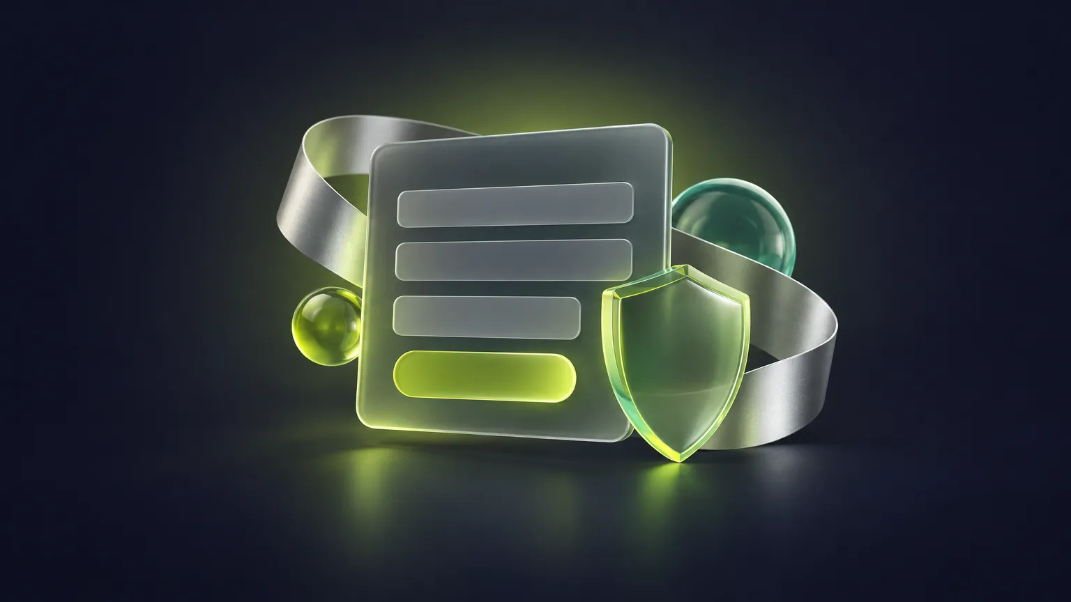 Abstract illustration of a short contact form with an unticked marketing box, for a guide to UK cookie and form rules