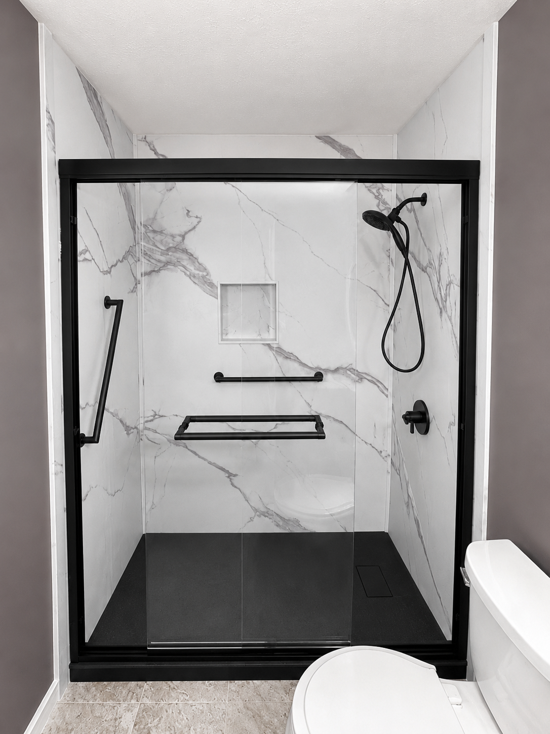 Bathroom remodel example