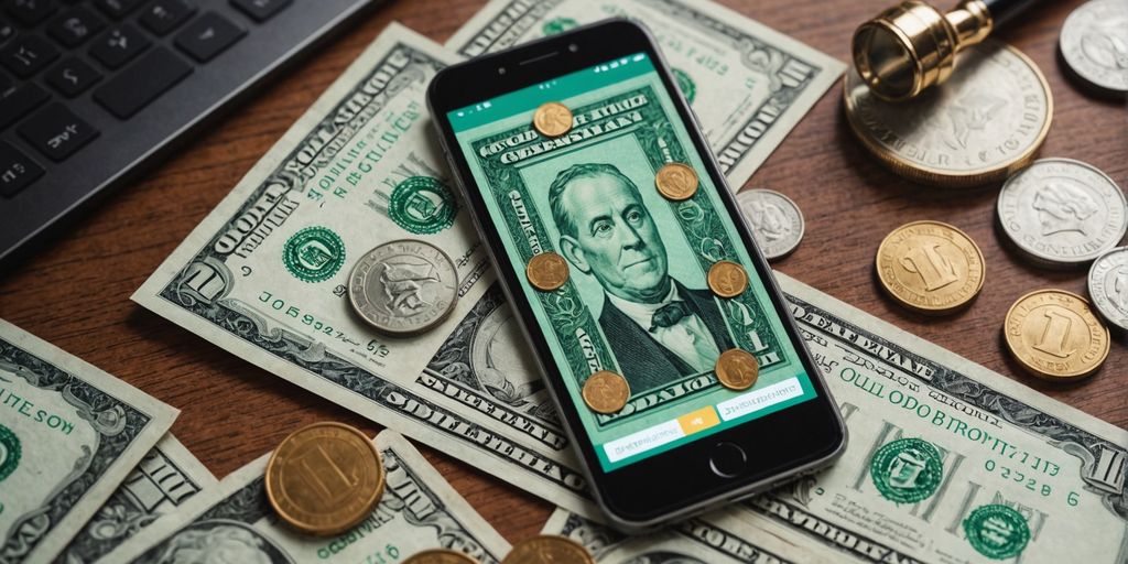 Smartphone with AI features and money