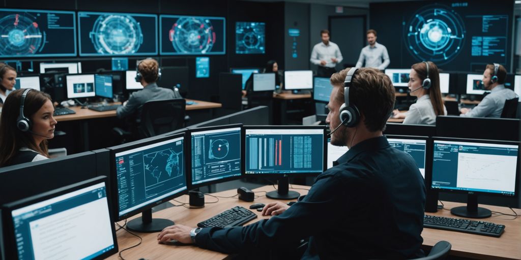 Call center agents with AI hologram