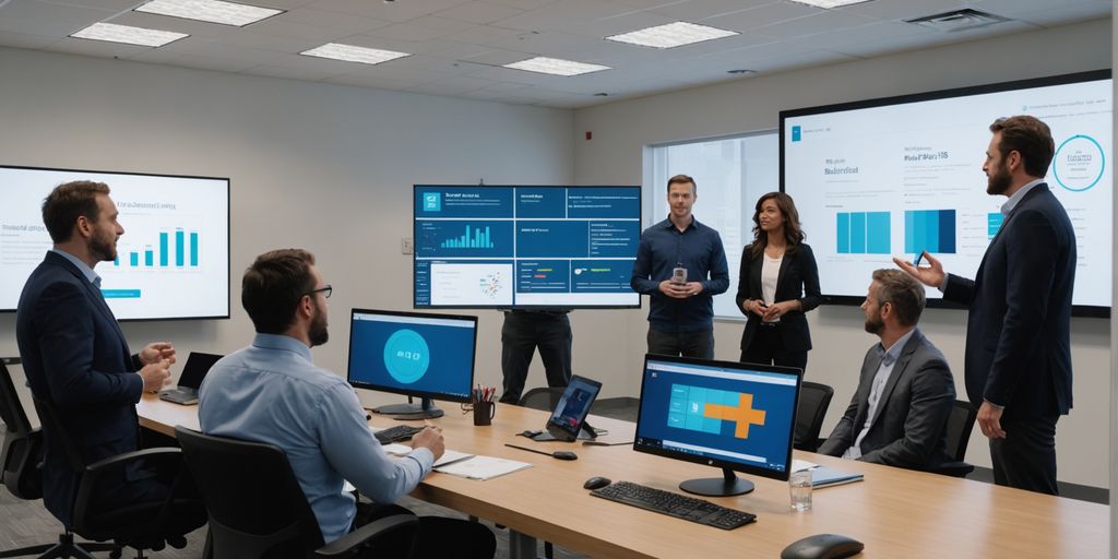 Resellers in office learning Resell AI platform