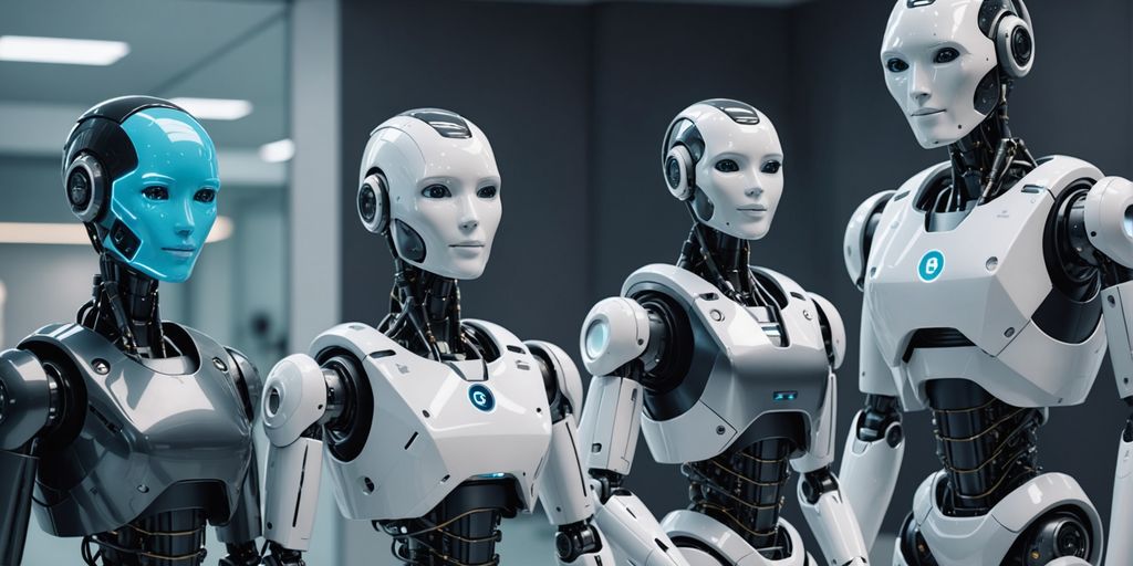 AI robots with unique personalities in different industries