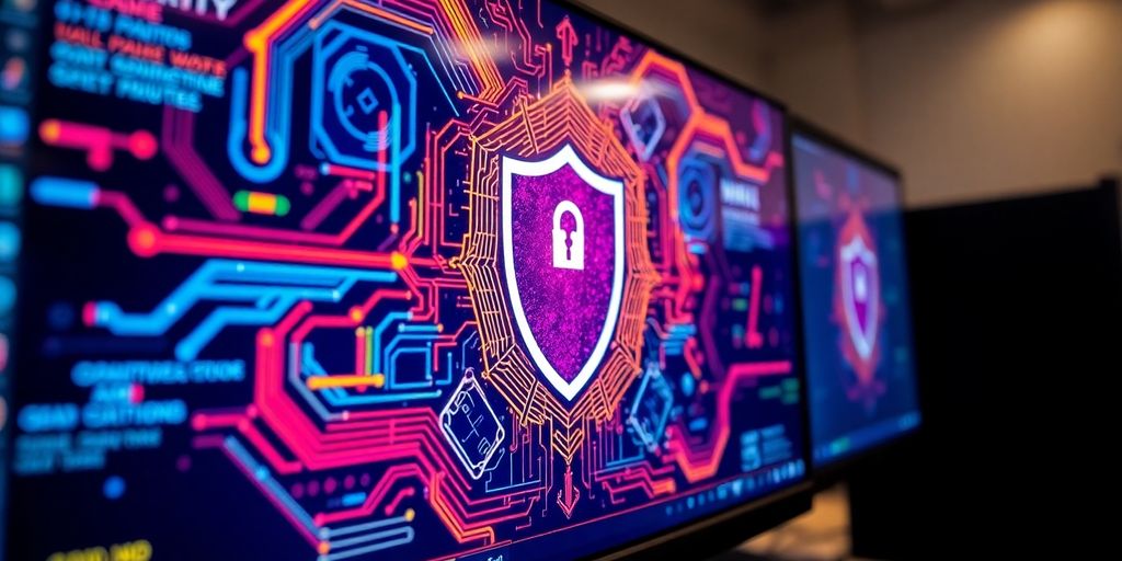 Computer screen showing security software interface.