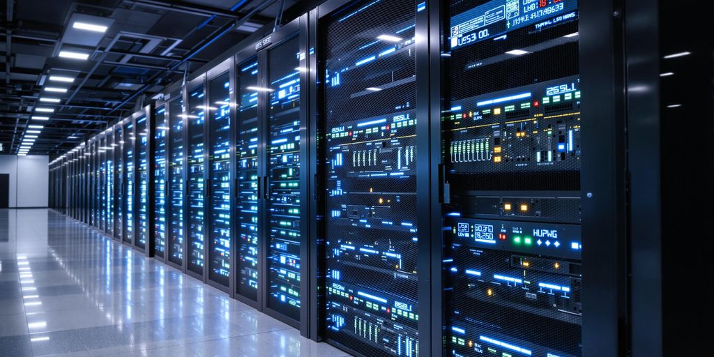 Modern server setup for reseller hosting in 2025.