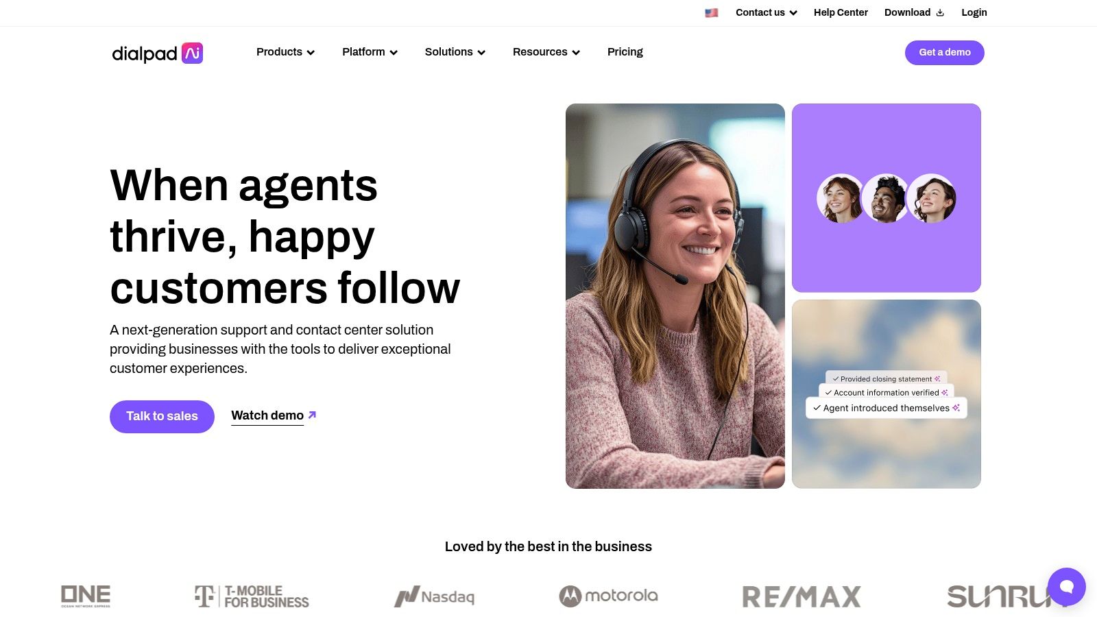 Dialpad AI Contact Center