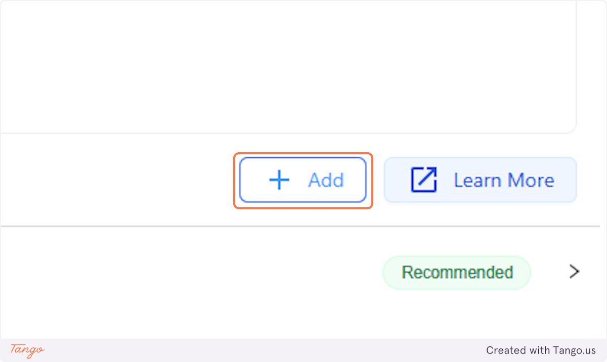 Click on ADD to start setting this up.