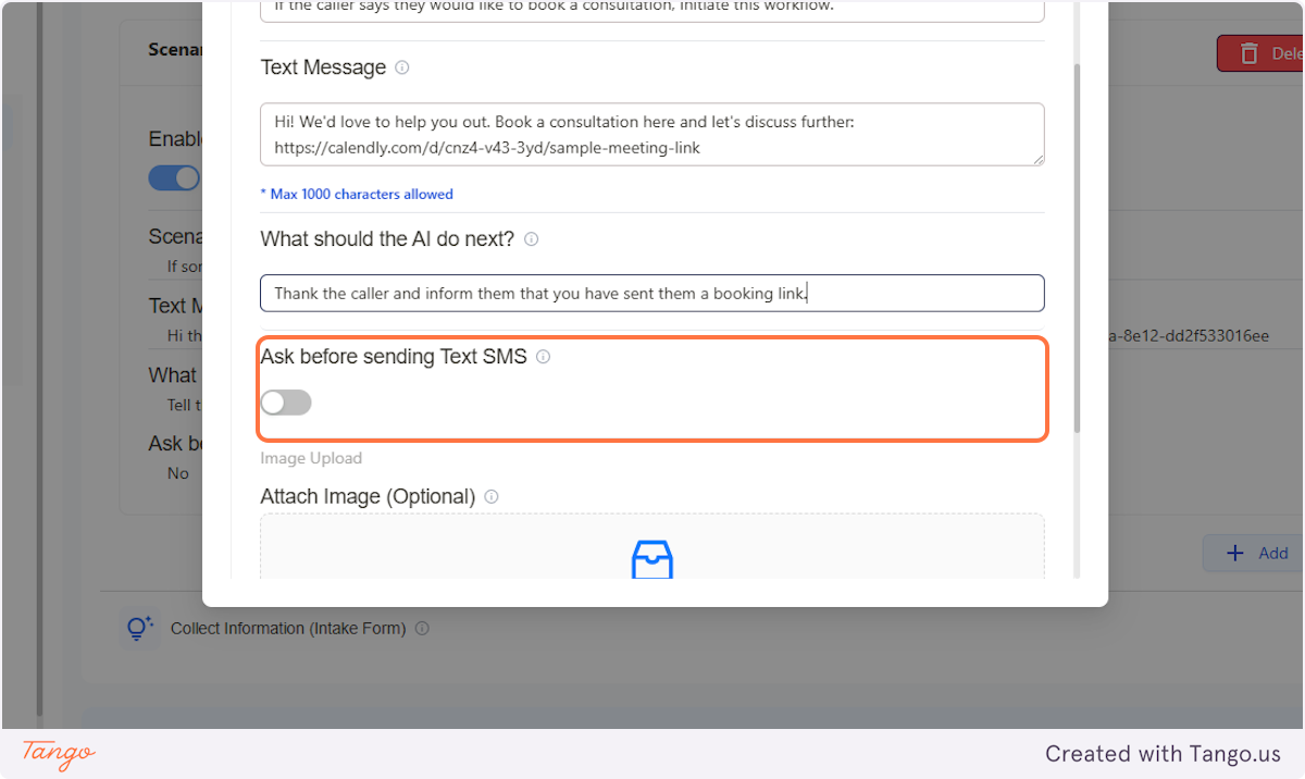 Ask the Customer Before Sending