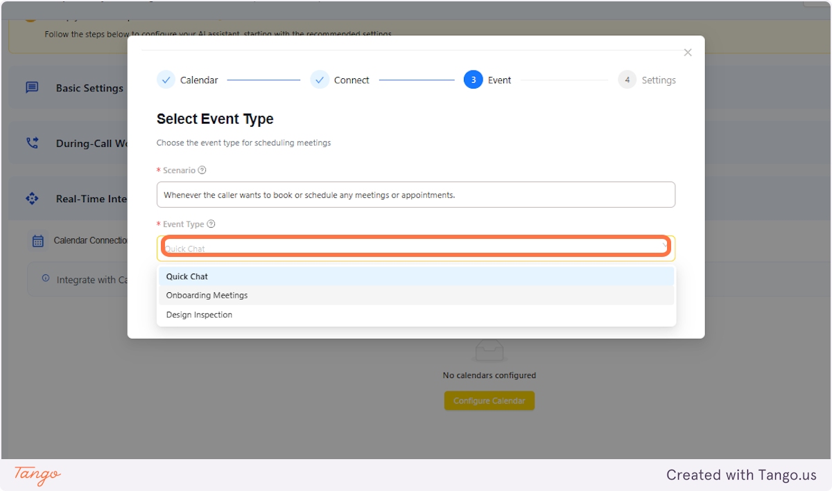 Add an Event Type