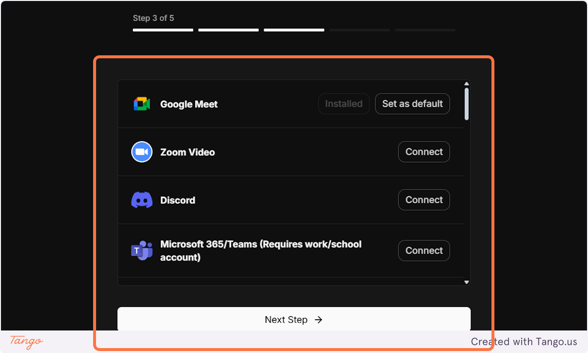 Connect your video apps