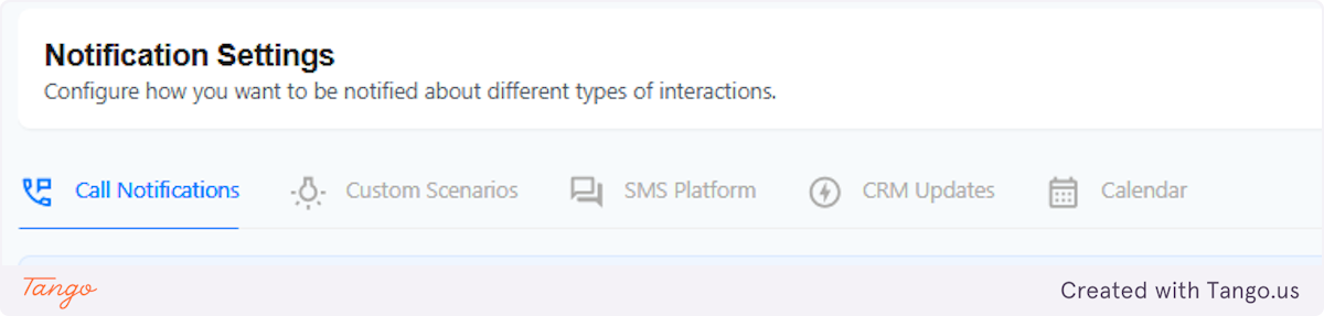 Other types of Notifications