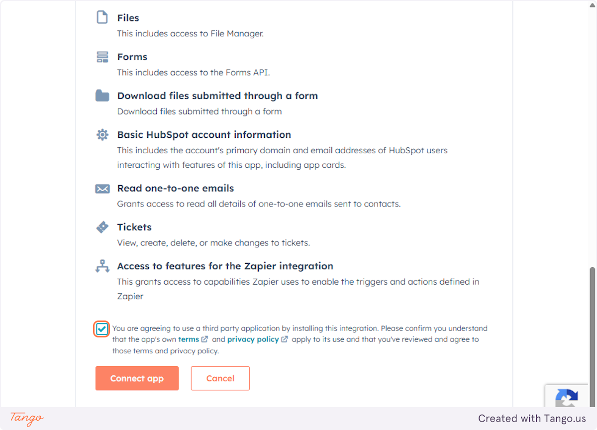 Agree to the Privacy Policy