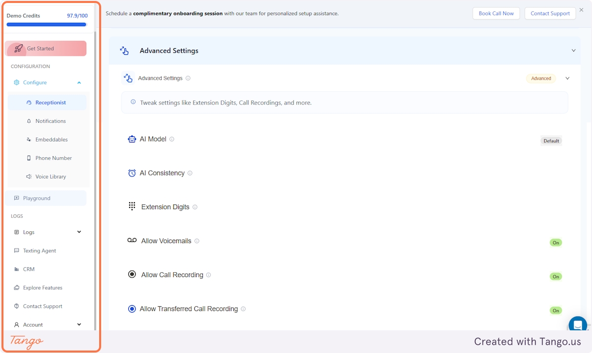 View or listen to voicemails