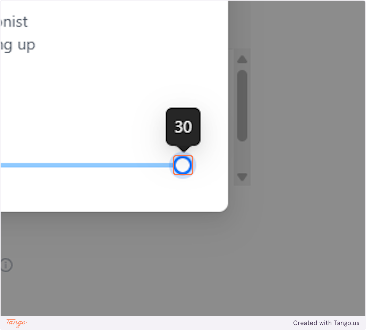 Select your desired timeframe