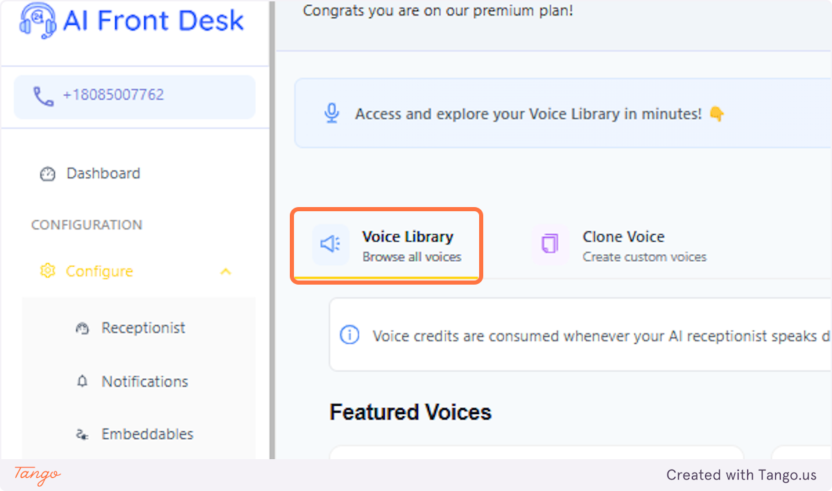 Voice Library