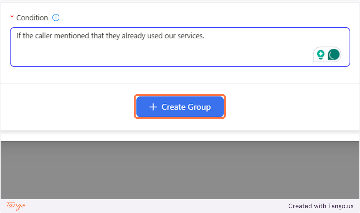Click on Create Group
