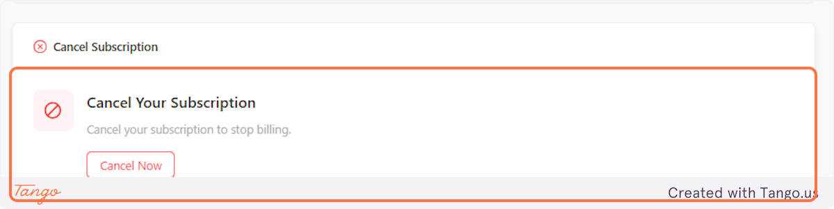 Cancel Your Subscription