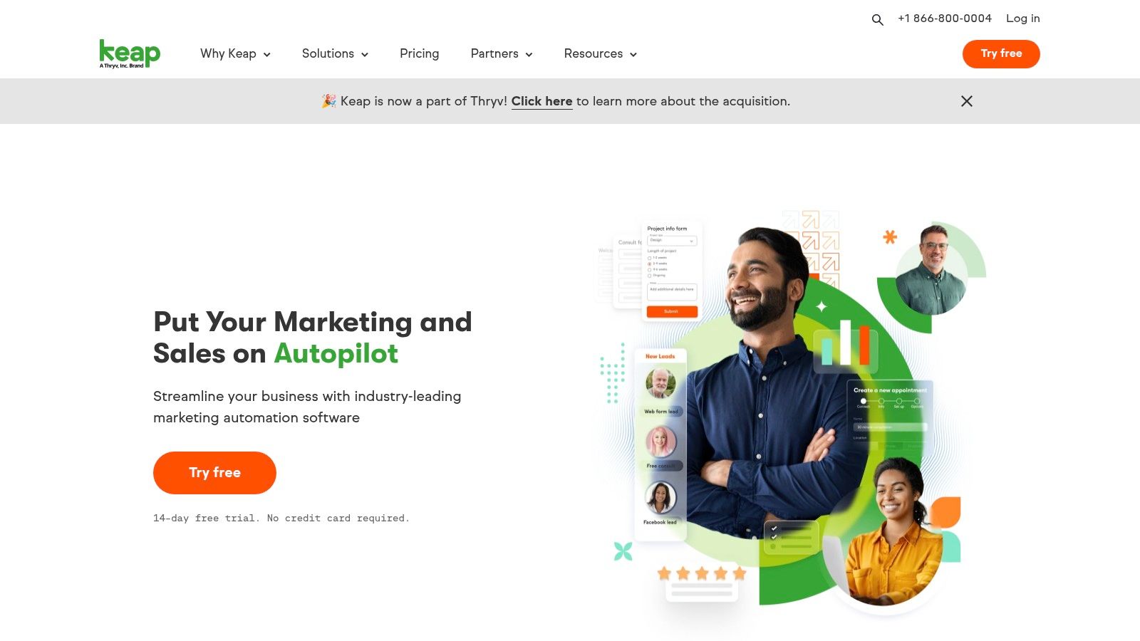 Keap (formerly Infusionsoft)