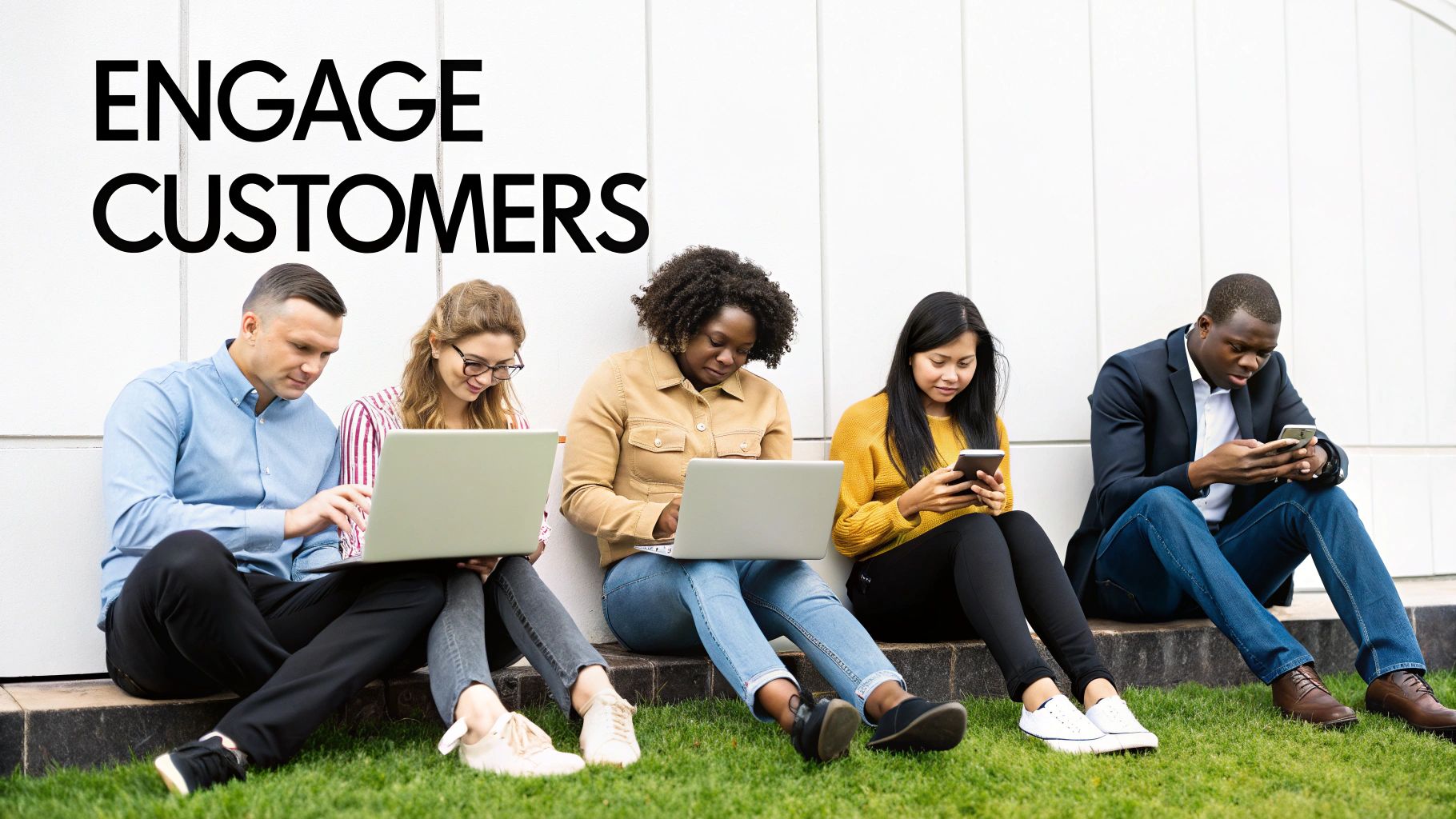 An image representing omnichannel communication