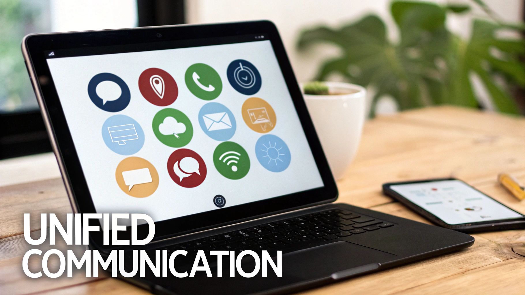 An image representing omnichannel communication