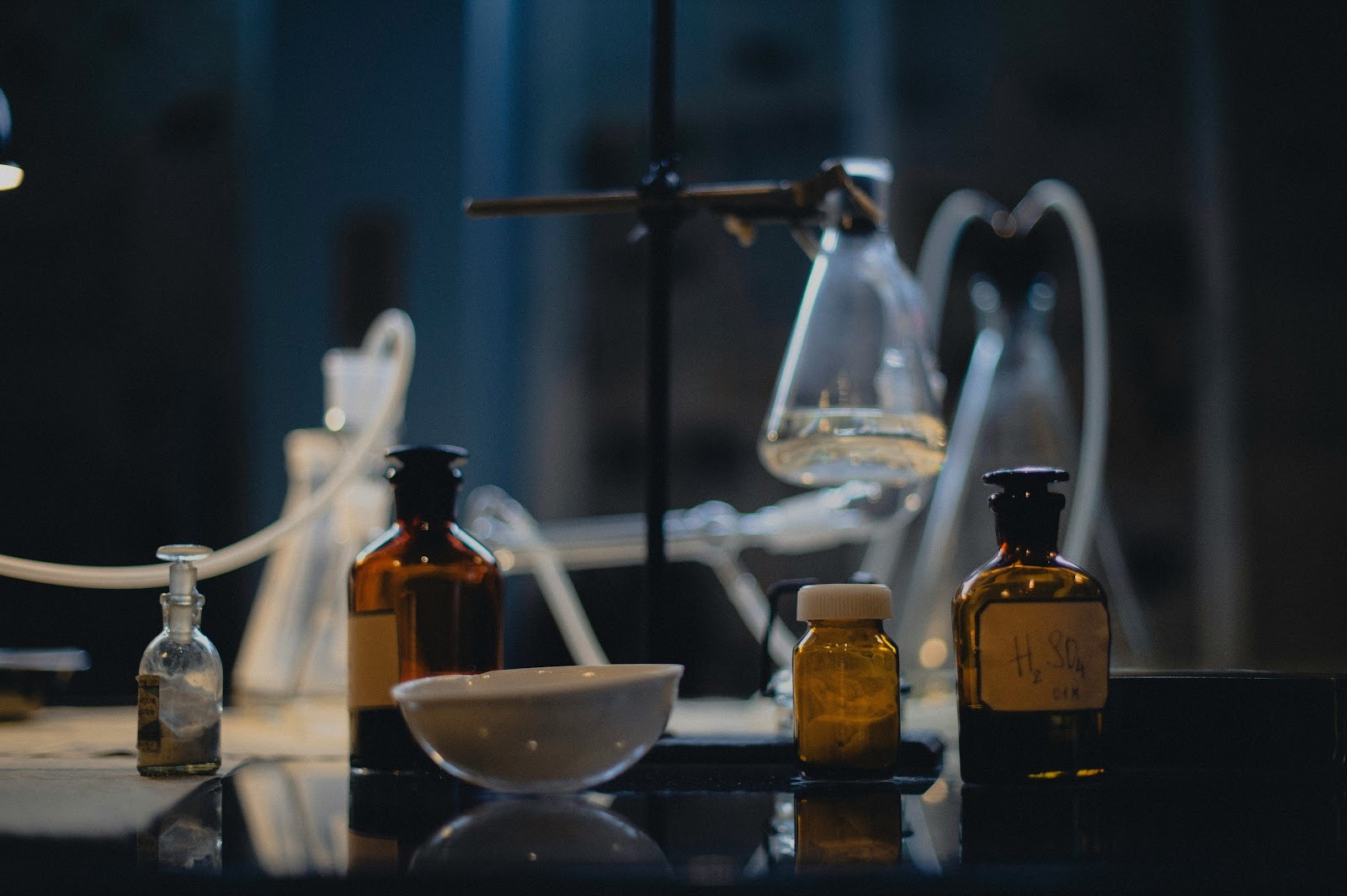 Laboratory Synthesizing Ketamine