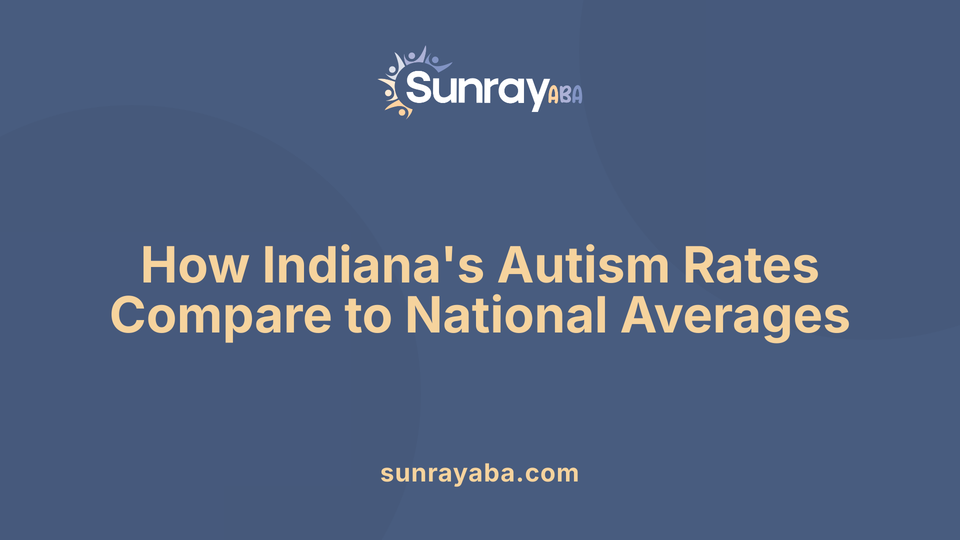 How Indiana's Autism Rates Compare to National Averages