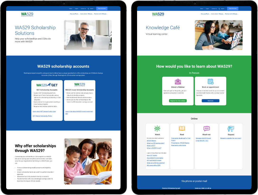 WA Spanish digital design