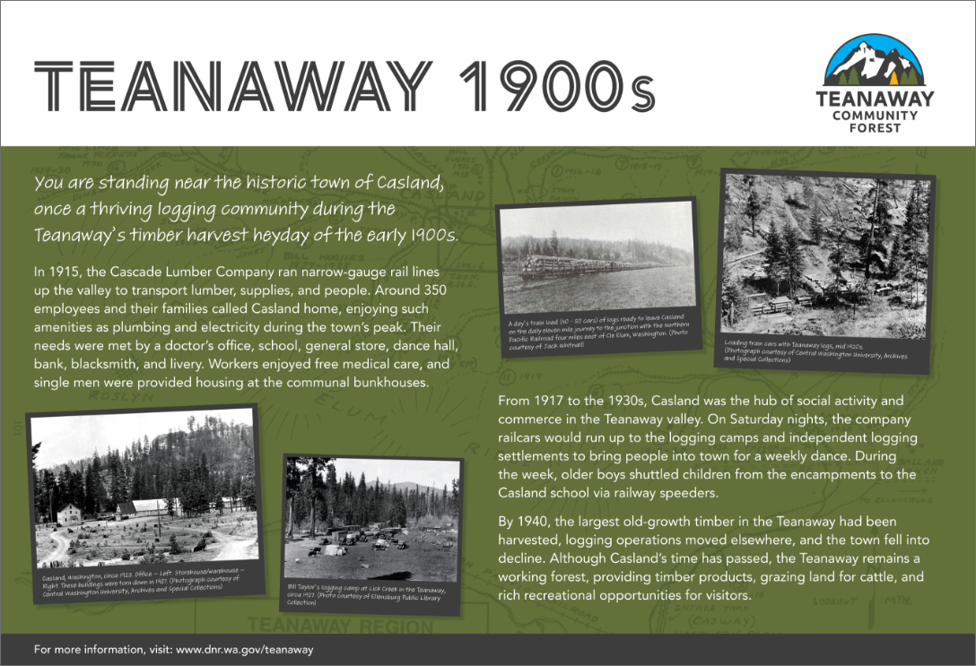 Teanaway signage