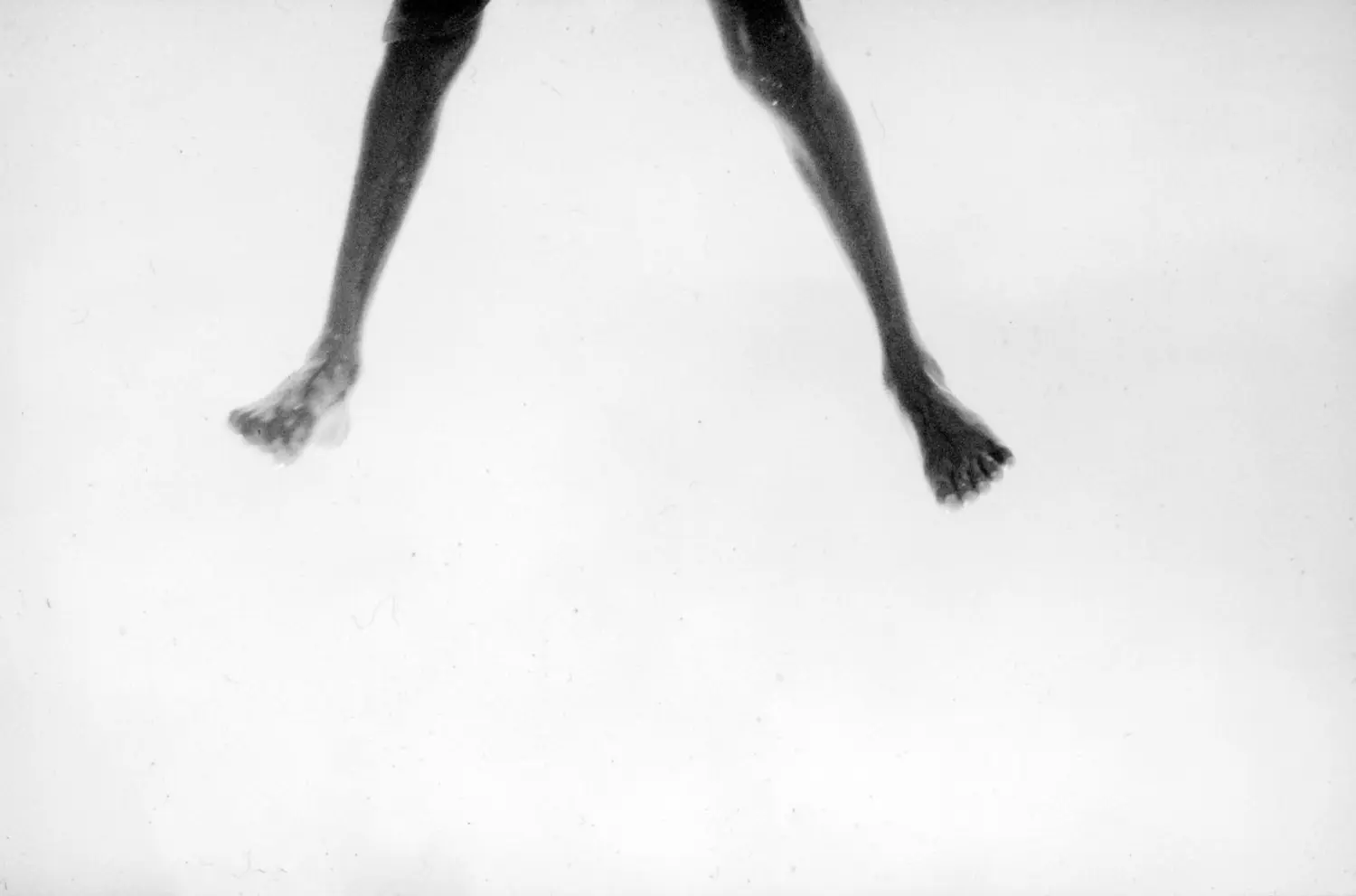 Peter Mcconchie, Legs North East Arnhem Land N.T. , circa 1990, photograph on Polaroid Polapan b/w transparency film printed on Fuji lustre paper, 75 x 113 cm