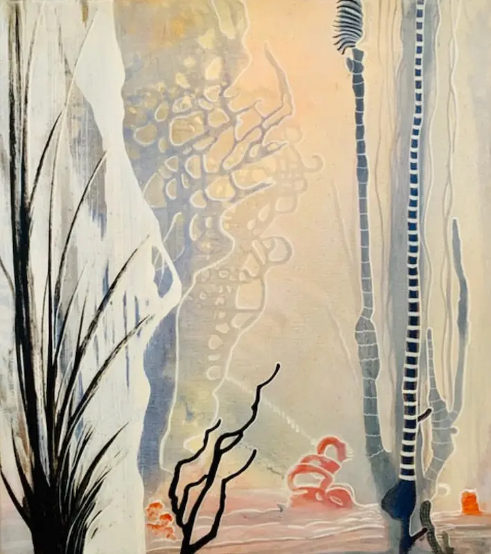 Vera Moller, carafina, 2020, oil on linen, 55 x 45.6 cm  Courtesy the artist & Sophie Gannon Gallery