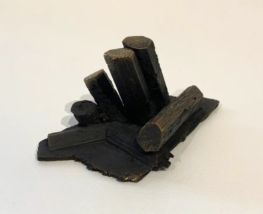 Basalt Temple 2, 2015, bronze, 5 x 10 x 6 cm, unique state