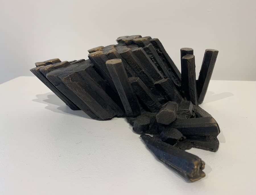 Basalt Temple 6, 2015, bronze, 7 x 20 x 19 cm, unique state