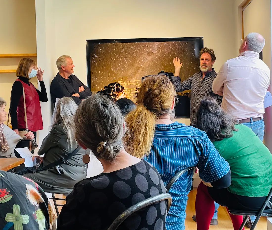 Cameron Robbins' artist talk