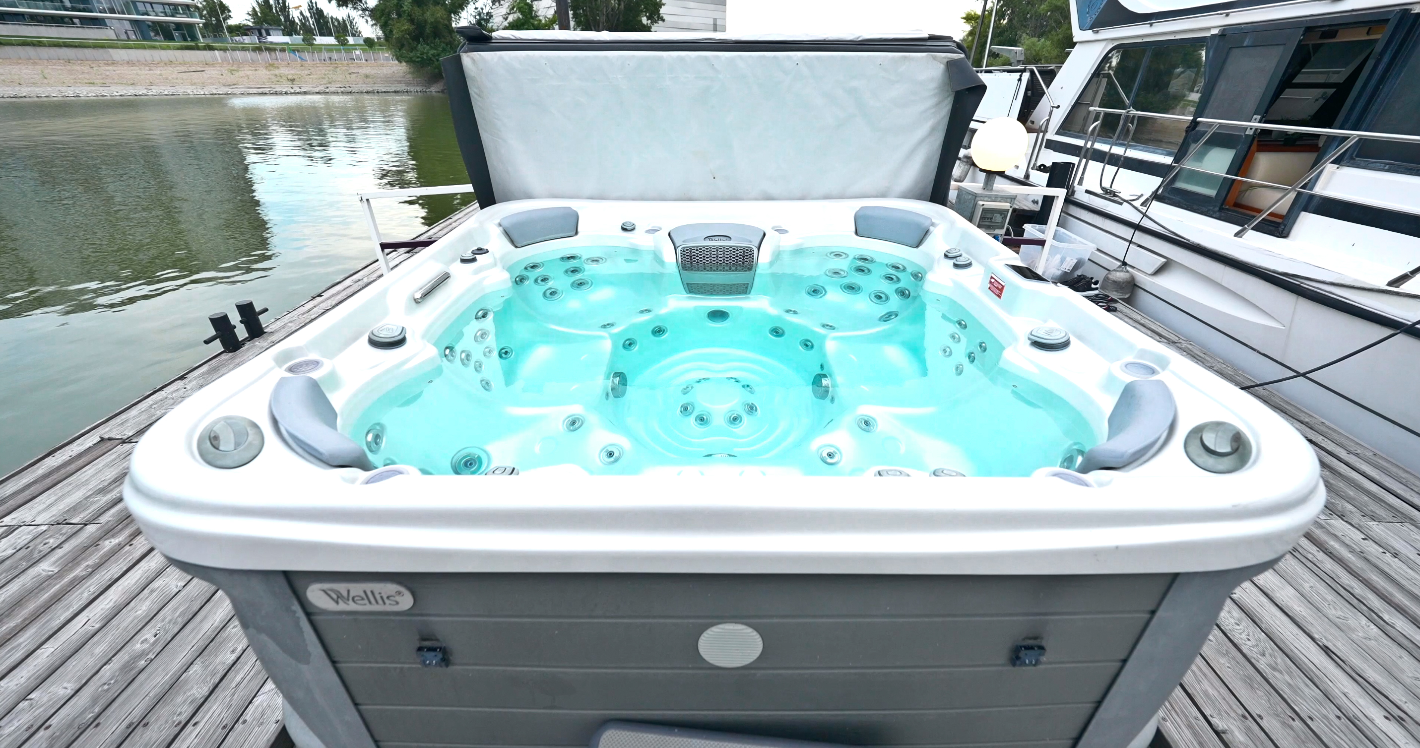You can rent the jacuzzi at the Marina to enhance the party