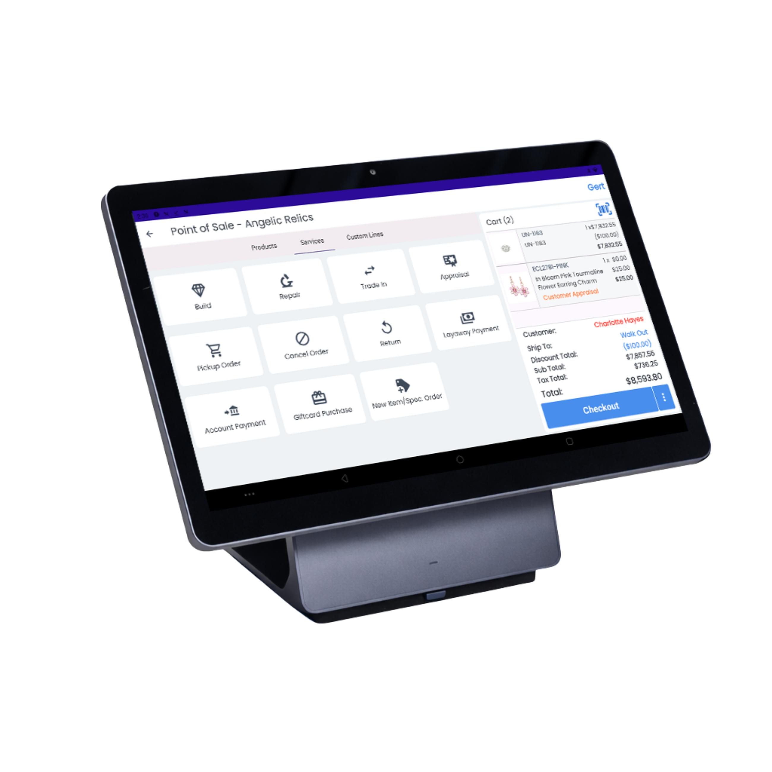 PAX L1400: Dual-facing smart terminal for high-volume, in-person checkout