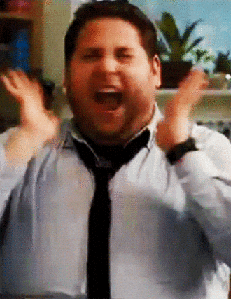 Celebrating your message being received