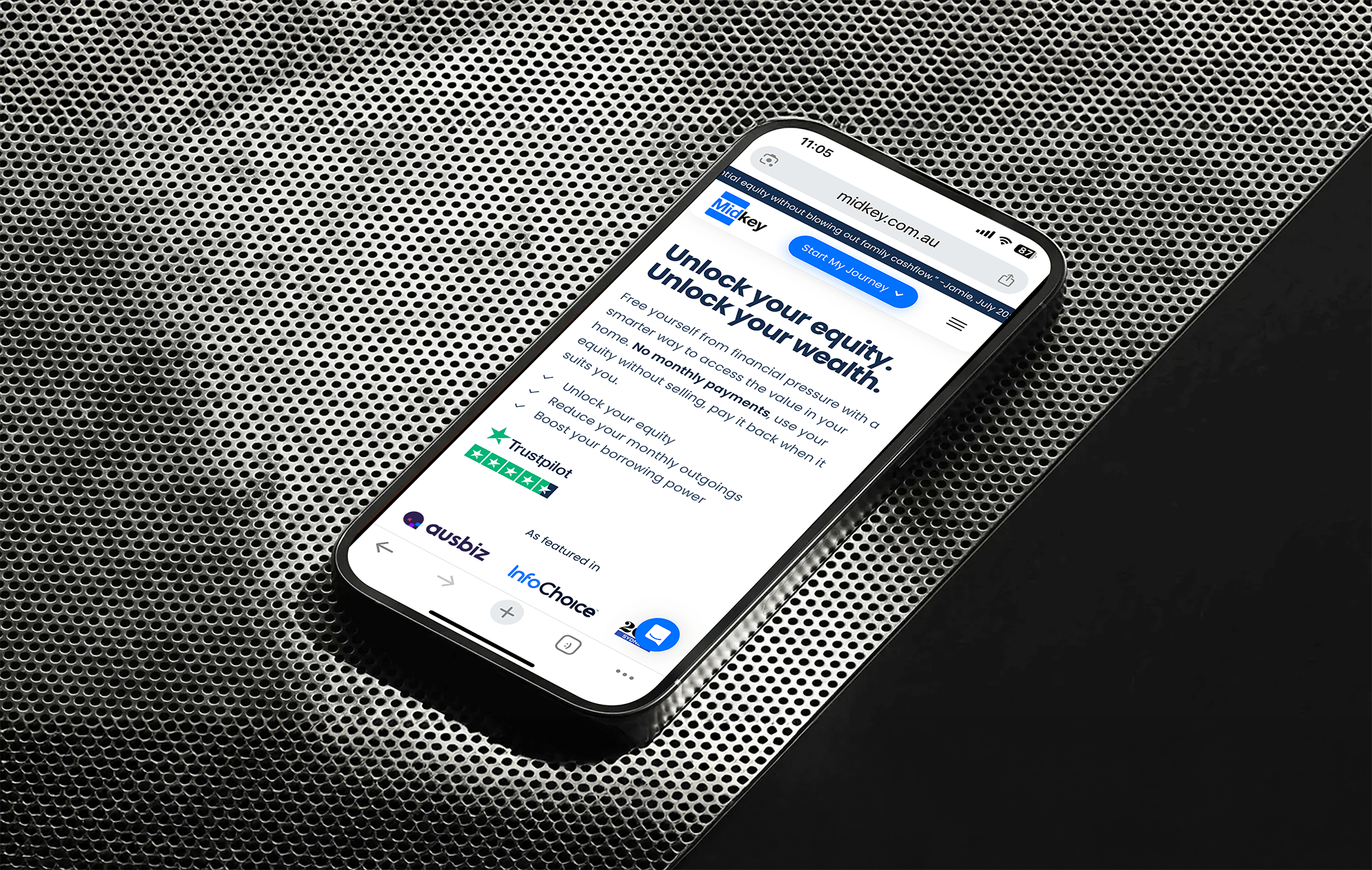 Midkey Webflow Website